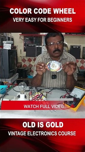 Color Code Wheel!!! Easy for Beginners? | Vintage Electronics Service