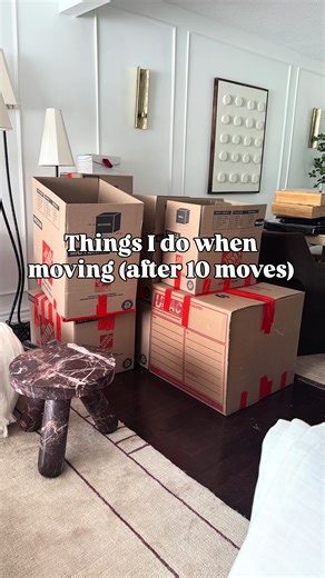 After moving more times than I can count 😅 these are the packing tricks that actually make moving day easier Save this for later … you’ll thank yourself when the boxes start pulling up 📦 #movingtips #homediy #lifehacks #organizationhacks #fyp