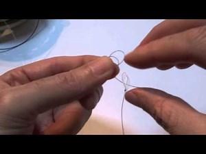 How to tie a Perfection Loop knot.