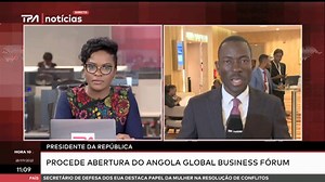 1K views · 60 reactions | Presidente da República procede abertura do Angola Global Business Forum | Televisão Pública de Angola - TPA "Oficial" | Facebook