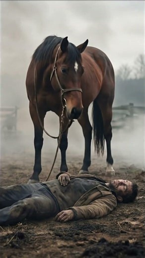 Hero Horse Rescue: Saving Injured Owner from Massive Warehouse Fire