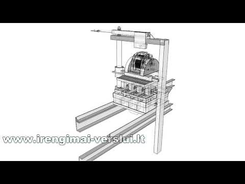 How it's made. Manual Brick Making Machine Construction Plans.