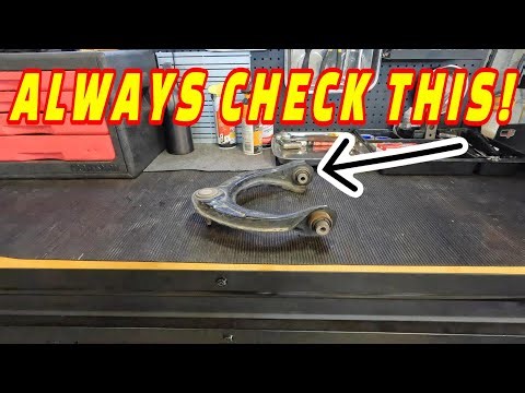 QUICK TIP: HOW TO INSPECT AN UPPER CONTROL ARM