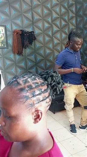 How to retouch# styling# natural#dreadlocks #shortvideo #foryou