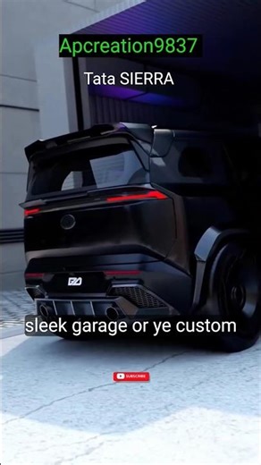 Tata SIERRA BLACK LINE EDITION #shorts #tranding #tata