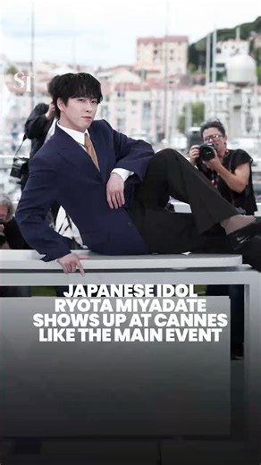 Japanese idol Ryota Miyadate outshines everyone during photo call at Cannes Film Festival
