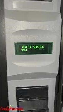 How to Fix Out of Service HS1 on your AMS Vending Machine