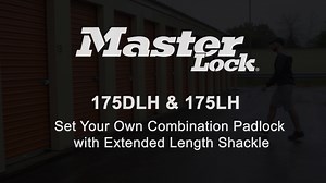 Watch Master Lock 175DLH Set Your Own Combination Padlock on Amazon Live