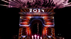 In pictures: Fireworks, weapons light skies across the world in first hours of 2024