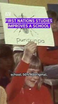 1980: First Nations studies improves a school #Education #History #FirstNations #Aboriginal #Archive