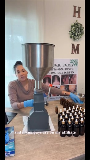 VEVOR Manual Paste Liquid Filling Machine, 5-100ml Bottle Filler, Adjustable Bottle Filling Machine, Stainless Steel Liquid Filler with Hopper for Milk Water Juice Essential Oil Shampoo Cosmetic Honey