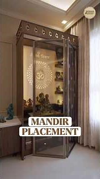 Where we need to place Mandir in Home as per Vastu #mandir #shorts ￼