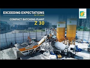 AQUARIUS COMPACT BATCHING PLANT Z SERIES – Z 30 ‪@aquariusengineers‬