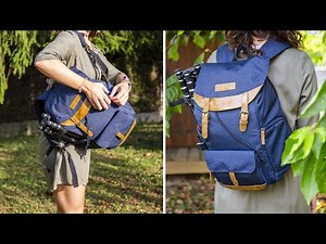 Camera Backpack for DSLRs to Travel Photography - K&F Concept KF13.066 - REVIEW