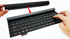 A new five-roll type keyboard "Rolly Keyboard 2" review that can be rolled up and carried compactly