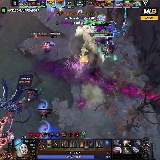 What an intense game! 58 minutes game! OG vs Tundra Esports - PGL Wallachia Season 6 #dota2 | Jap24