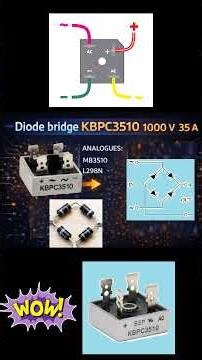 Diode bridge KBPC3510 1000 V 35 A