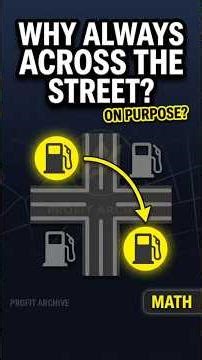 The Dark Reason Gas Stations Are Across the Street.