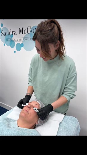 The most amazing day with @Sandra McCoy skin, developing with the best she's amazing Thankyou @Nurse_hannah what an amazing treatment you delivered 🩶 | Pure Faced Aesthetics by Claire Meadows
