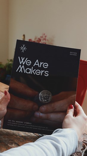 The quarterly bookazine for true craft enthusiasts. We Are Makers celebrates the makers, craftspeople, and artists who keep craft alive. | weare_makers