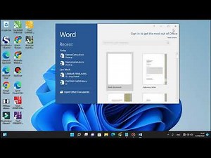 Cara Membuat dan Menyimpan Dokumen Pada Ms Word