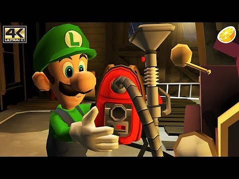 Citra 3DS Emulator - Luigi's Mansion 2 Ingame / Gameplay 4K 2160p 60fps (Custom build)
