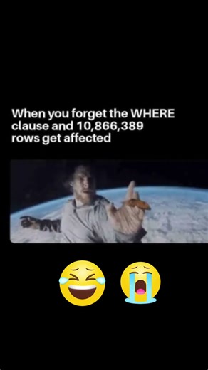 Tech meme #sql #sqlserver #mysql #database #meme #funny