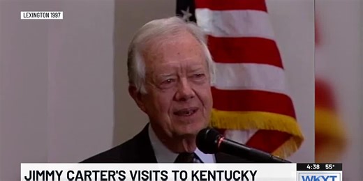 Looking back at Jimmy Carter’s visits to Kentucky
