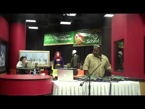 DJ Cut Creator (LL Cool J's DJ) spins live on the Tom Joyner Morning Show