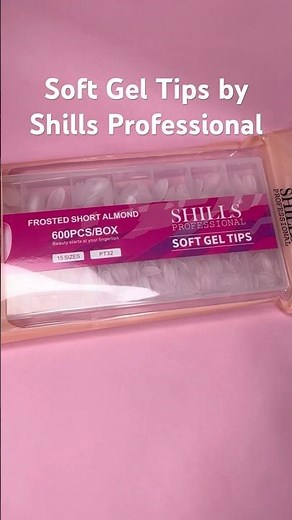 Soft Gel Tips by ‪@ShillsProfessional.Official‬#nailtutorial #nailtech #nailextension