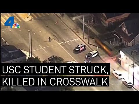 USC Student Struck and Killed in Crosswalk Near Campus | NBCLA