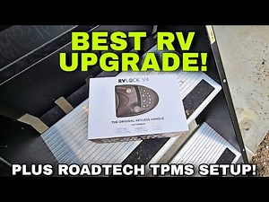 BEST RV LOCK you can buy! RVLock Install plug RoadTech TPMS Setup in our new 2026 IBEX 25RBH