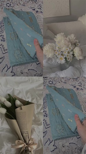 Powder Blue Jamdani Saree Review