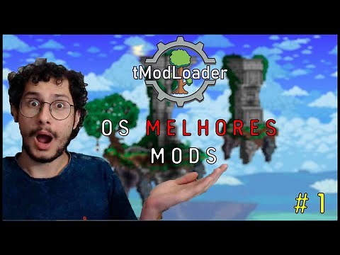 Mais FPS no Tmodloader no Pc FRACO + Indicações De Mods - Terraria Tutoriais Parte 1