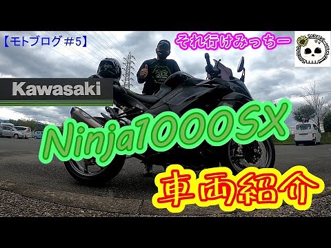 【モトブログ】＃5 『カワサキニンジャ1000SXカスタム紹介』