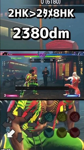 DEEJAY Character Strategy Guide: Vertical Edge Hunting Combo #shorts #SF6 #streetfighter6 #Street...