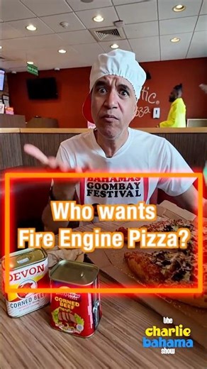 What is Fire Engine Pizza? #charliebahama #marcospizza #pizza #pizzalover #pizzarecipe #cornedbeef