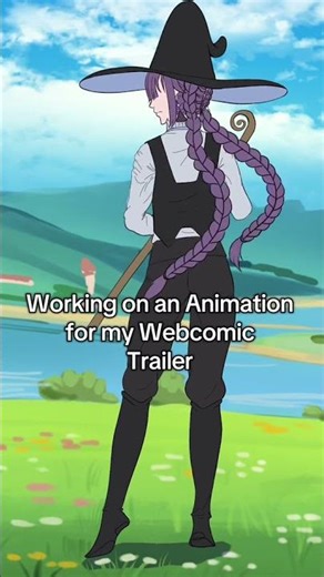 Animation WIP - Webcomic Trailer WIP #art #webtoon