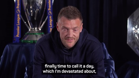 Jamie Vardy 'gutted' by Leicester exit but leaves door open for return