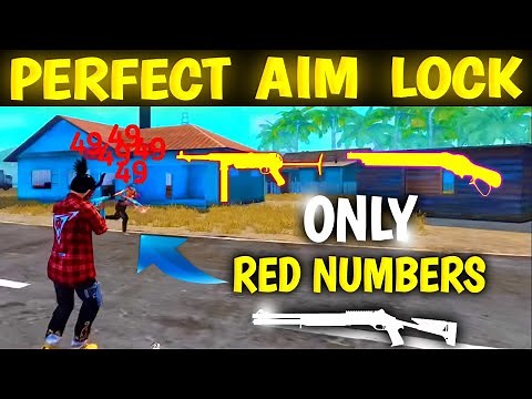 Perfect Aim Lock Free Fire 🔥| Free Fire Aim Lock Config File | How To Improve Aim In Free Fire