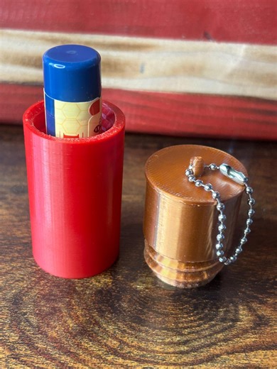 3d‑printed Shotgun Shell Chapstick / Stash Holder – Keychain Accessory (CHAPSTICK NOT INCLUDED) - Etsy