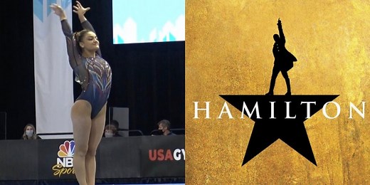 VIDEO: Olympic Gymnast Laurie Hernandez Debuts HAMILTON-Inspired Floor Routine