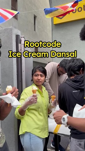 Our Rootcoders got together and organized an Ice Cream Dansal this Vesak, where we distributed ice cream to everyone who passed by. The event was full of smiles and excitement, with people enjoying delicious ice cream cones and our Rootcoders having a great time handing them out. 🍦Here’s a glimpse of how the day went! #vesak #community #rootcode