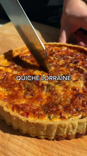 Quiche Lorraine 🔥 #food #asmr #cooking