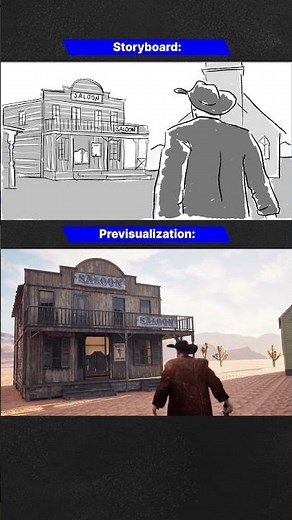 Storyboard vs Previs - The Outlaw Previs Artist