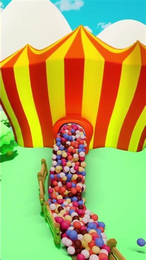The Amazing Digital Circus Filled with Colorful Balls
