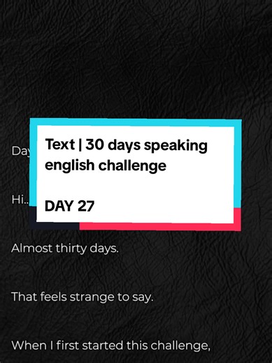 #30daysspeakingchallenge #readingchallenge #learn #english #speakenglish