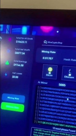 Searching for forgotten wallet crypto with infinity wallet ai miner software #miningbitcoin