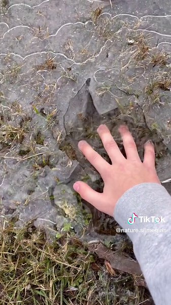 Snow Slime ASMR: Nature Slime Girls DIY