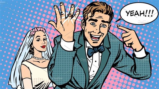 Groom Pointing At Wedding Ring / Yeah!!! | Know Your Meme